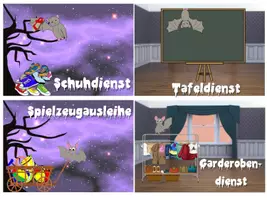 Vorschau - Anderer Materialtyp - Klassendienste Fledermaus dunkel #Fledermausklasse #Klassentier - Seite 3