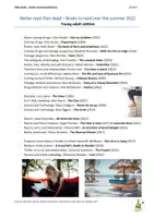 Vorschau - Anderer Materialtyp - Books to read over the summer 2022 edition - Seite 3
