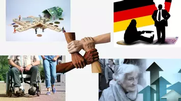 Vorschau - Präsentationen/Tafelbilder - Sozialstaat - Einstieg & Wiederholung - Deckblatt