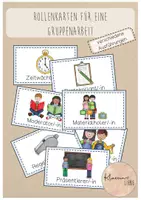 Vorschau - Bildkarten - Rollenkarten Gruppenarbeit - Deckblatt