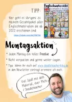 Vorschau - Arbeitsblätter - My School Year - Ice Cream Craftivity - Englischunterricht - Seite 3