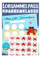 Vorschau - Anderer Materialtyp - Lobkärtchen Krabbenklasse - Deckblatt