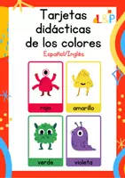Vista previa - Juegos / Gamificación - Tarjetas didácticas de los colores en inglés y español - Portada