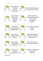 Vorschau - Bildkarten - Erzählkärtchen zum Wochenende: Marktplatz-Methode für den Unterricht / Grundschule / Klasse 1-4 - Seite 3