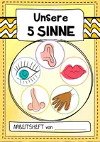 Vorschau - Arbeitsblätter - Die Sinne - Arbeitsheft - Seite 1
