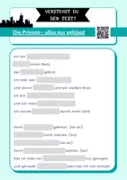 Aperçu - Autre type de ressources - Compréhension orale des paroles de chansons: die Prinzen - alles nur geklaut (allemande) - Page 2