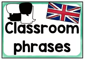 Vorschau - Poster - Classroom phrases für die Grundschule - Seite 1