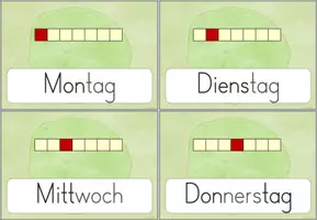 Vorschau - Präsentationen/Tafelbilder - Wandkalender in Druckschrift - Seite 3