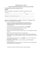 Vorschau - Klassenarbeiten - Gedicht: Klassenarbeit Deutsch Klasse 6, Rainer Maria Rilke, Der Panther - Deckblatt