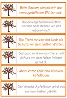 Vorschau - Aufgabenkarten - Herbst: Aktiv und Passiv - Übungskarten - Seite 2