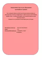 Vorschau - Klassenarbeiten - Klassenarbeit: Satzglieder bestimmen, Texte überarbeiten - Deckblatt