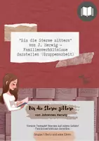 Vorschau - Arbeitsblätter - "Bis die Sterne zittern": Textarbeit zu den Familienverhältnissen (GA) - Deckblatt