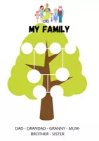 Vista previa - Hojas de trabajo - MY FAMILY TREE - página 2