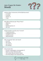 Vorschau - Spiele - 50 Quizfragen für Kinder: Musik - Seite 1