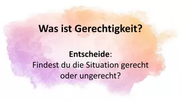 Vorschau - Arbeitsblätter - Was ist gerecht? Was ist ungerecht? - Seite 3