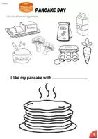 Vista previa - Hojas de trabajo - PANCAKE DAY - página 1