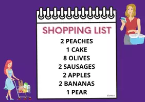 Vista previa - Unidades / Secuencias / Situaciones de Aprendizaje - My shop - Shopping List (food) - página 2