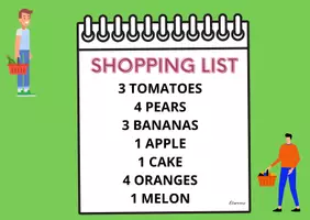 Vista previa - Unidades / Secuencias / Situaciones de Aprendizaje - My shop - Shopping List (food) - página 3