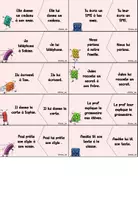 Vorschau - Spiele - Freebie/ Lernpuzzle: Pronoms d'objet indirect (=indirekte Objektpronomen) - Seite 3