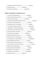 Vorschau - Arbeitsblätter - DAF/DAZ Grammatik: Perfekt Partizip 2, nicht-trennbare Verben, schwache Verben, unregelmäßige starke Verben, A1, A2, B1 DAF, DAZ, Vergangenheit, Antworten, Vergangenheit, Lückenübung, Deutsch - Seite 2
