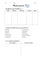 Vorschau - Arbeitsblätter - Reflexionsbogen zu Mentorenstunden - Deckblatt