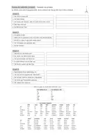 Vorschau - Arbeitsblätter - Exercice de traduction: Les verbes au présent - Deckblatt