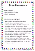 Vorschau - Stundenentwürfe - Halloween - Bingo Spiel zum Erzählen - Seite 1