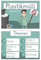 Vorschau - Arbeitsblätter - Plastikmüll: Infokarten und Arbeitsblätter | Klimamaterial - Seite 1