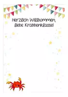 Vorschau - Arbeitsblätter - 1. Klasse Materialpaket für den Schulanfang Krabbenklasse - Seite 2