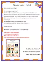 Vista previa - Juegos / Gamificación - Brettspiel Halloween Präpositionen - página 1