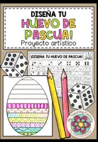Vista previa - Manualidades / Dibujos para colorear - DISEÑA TU HUEVO DE PASCUA - Proyecto artístico - Portada