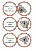 Vorschau - Anderer Materialtyp - Willkommensgruß Koala (Koalaklasse/ Klasse 1-4) - Seite 2