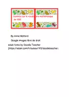 Aperçu - Jeux - SCN Dominos sur le vocabulaire math de 1000 - Page de couverture