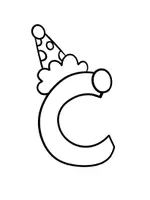 Vorschau - Mal- und Bastelvorlagen - lustige Buchstaben - unser ABC zum Anmalen - Seite 3