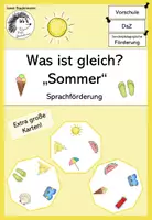 Vorschau - Spiele - Sprachförderung im Sommer: Was ist gleich? (DaZ/DaF) - Deckblatt