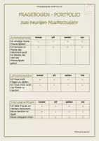 Vorschau - Anderer Materialtyp - FRAGEBOGEN-PORTFOLIO zum Schulende - Seite 3