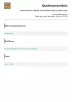 Vorschau - Mal- und Bastelvorlagen - Fächer basteln Sommer - WG Werken und Gestalten Kunst - Seite 1