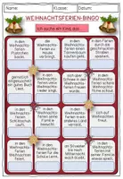 Vorschau - Stundenentwürfe - Weihnachten - Letzte Woche vor den Weihnachtsferien BINGO - Seite 2