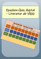 Vorschau - Spiele - Epochen-Quiz digital - Literatur ab 1900 - Deckblatt