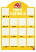 Vista previa - Juegos / Gamificación - Vocabulary: Farm Animals - página 1