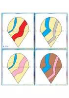 Aperçu - Apprentissages en autonomie - puzzles 2 pièces: un petit air de vacances!!! - Page 2
