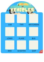 Vista previa - Juegos / Gamificación - Vocabulary: Vehicles - página 1
