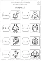 Vorschau - Arbeitsblätter - Rechenspaziergang kleines Einmaleins 1x1 Klasse 2 Klasse 3 Monster - Seite 2