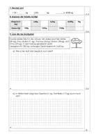 Vorschau - Klassenarbeiten - Lernzielkontrolle Mathe, 4. Klasse, Gewicht, schriftlich Teilen - Seite 3