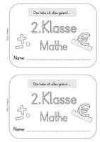 Vorschau - Arbeitsblätter - Paket: Wiederholungshefte 2. Klasse - Seite 1