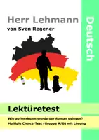 Vorschau - Test - Sven Regener - Herr Lehmann - Lektüretest Lesetest mit Lösung - Deckblatt