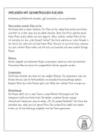 Vorschau - Spiele - Spiele mit geometrischen Flächen Klasse 1/2 - Seite 1