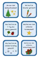Vorschau - Fördermaterial/Inklusion - Erzählkarten Weihnachts- und Winterferien - Seite 2