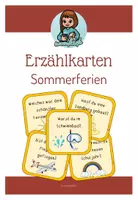 Vorschau - Fördermaterial/Inklusion - Erzählkarten Sommerferien - Deckblatt