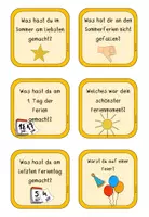 Vorschau - Fördermaterial/Inklusion - Erzählkarten Sommerferien - Seite 2